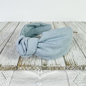 Light Blue Knotted Headband